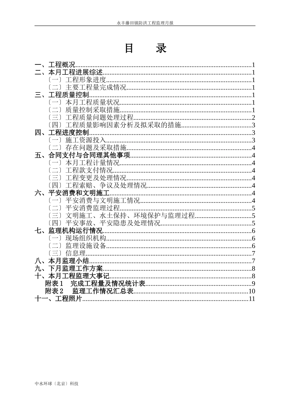 防洪工程监理月报_第2页