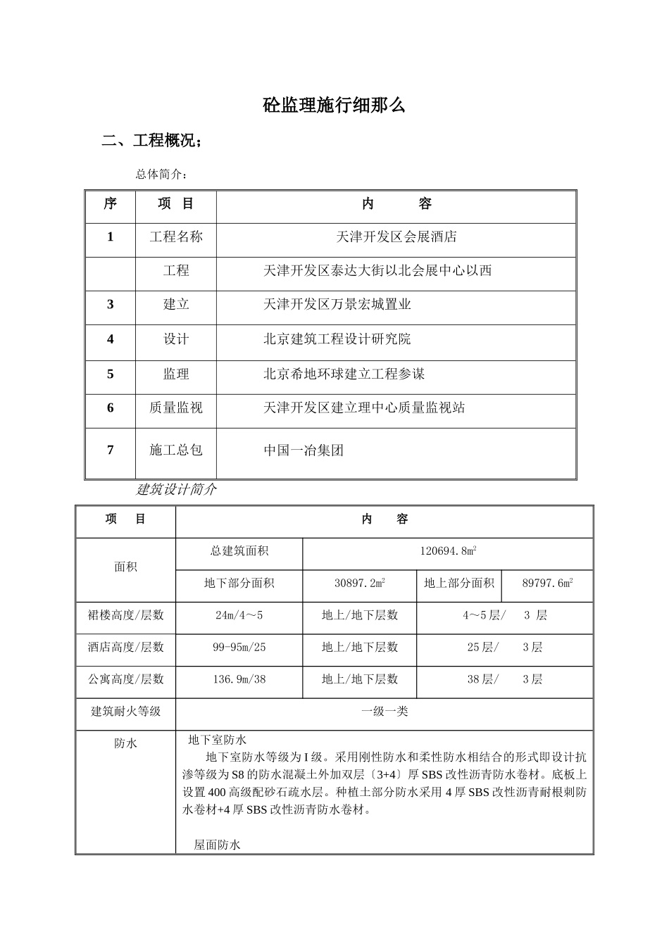 某酒店混凝土工程监理实施细则_第2页