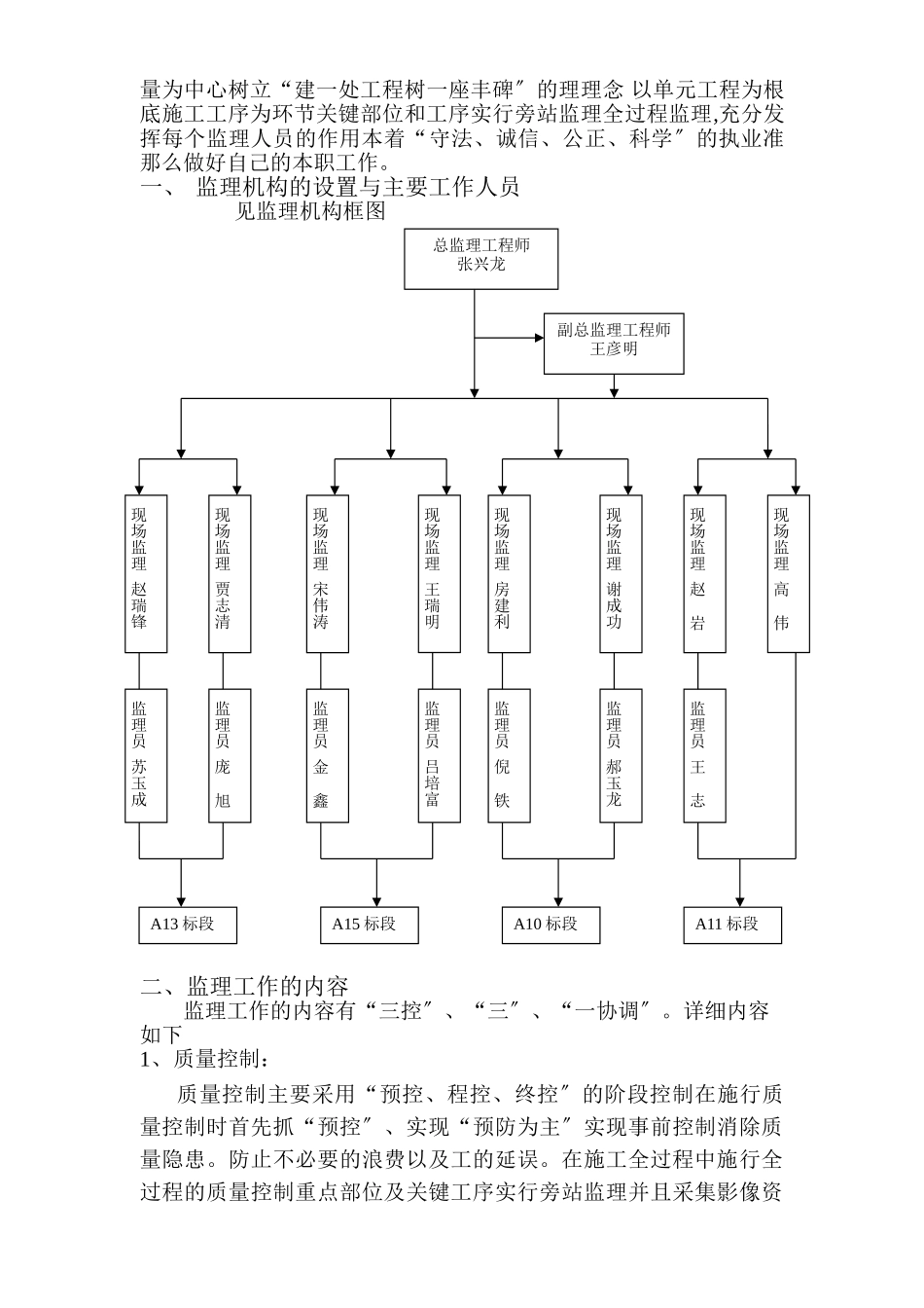 输水干渠施工监理年度监理工作总结报告_第2页