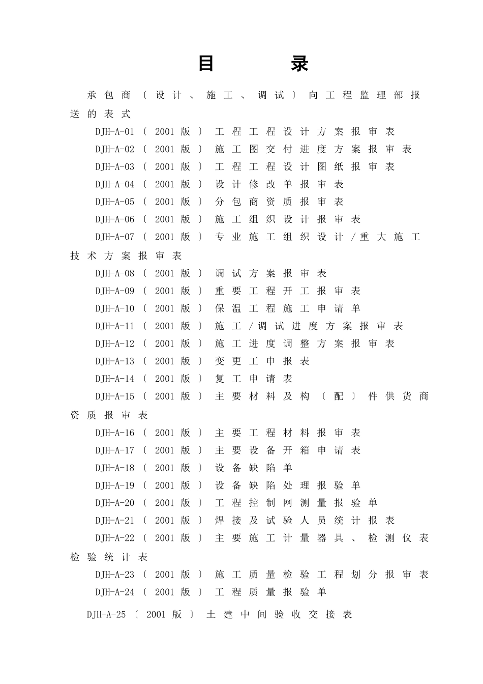 电力工程建设项目监理典型表式_第2页