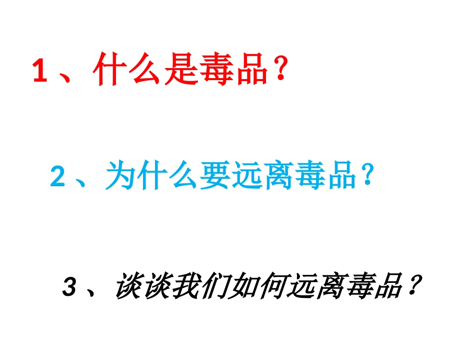 远离毒品中队会_第3页