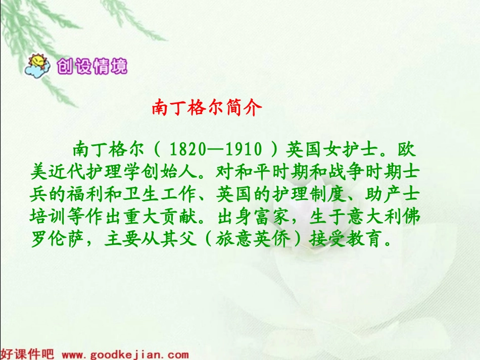 《提灯女神》课件_第3页