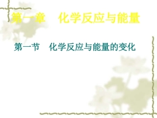 《化学反应与能量的变化》课件2
