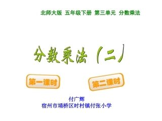 付广辉分数乘法（二）