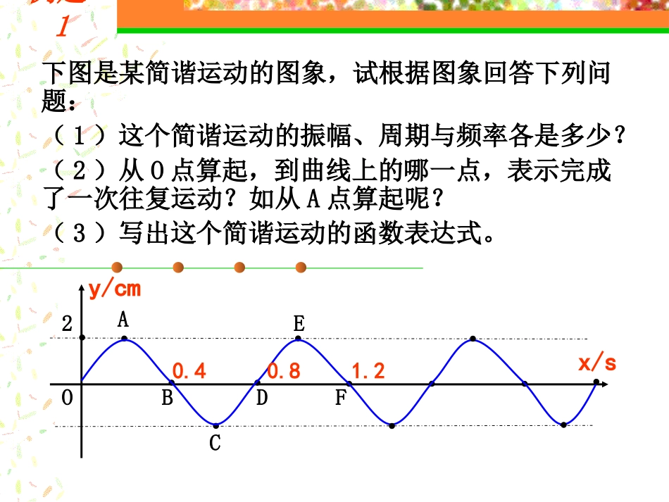 2015三角函数模型的简单应用_第3页