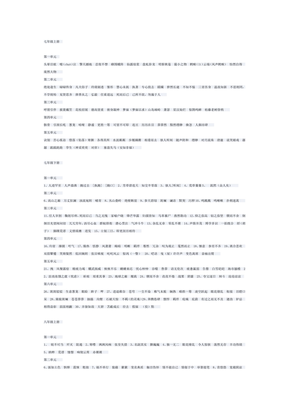 中考字词复习_第1页