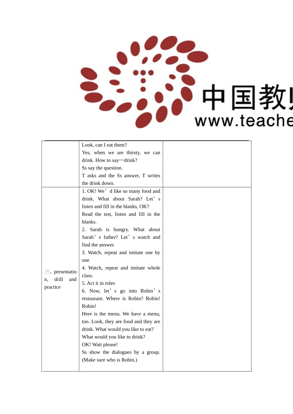 PEP五上Unit3WhatwouldyoulikeALet'stalk_第3页