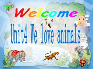 三年级英语上册_Unit4_We_love_animals_第二课时课件_PEP