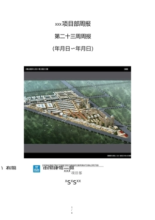 周报模板(调整)