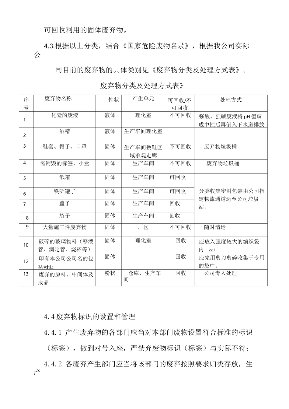 废弃物管理规程_第3页