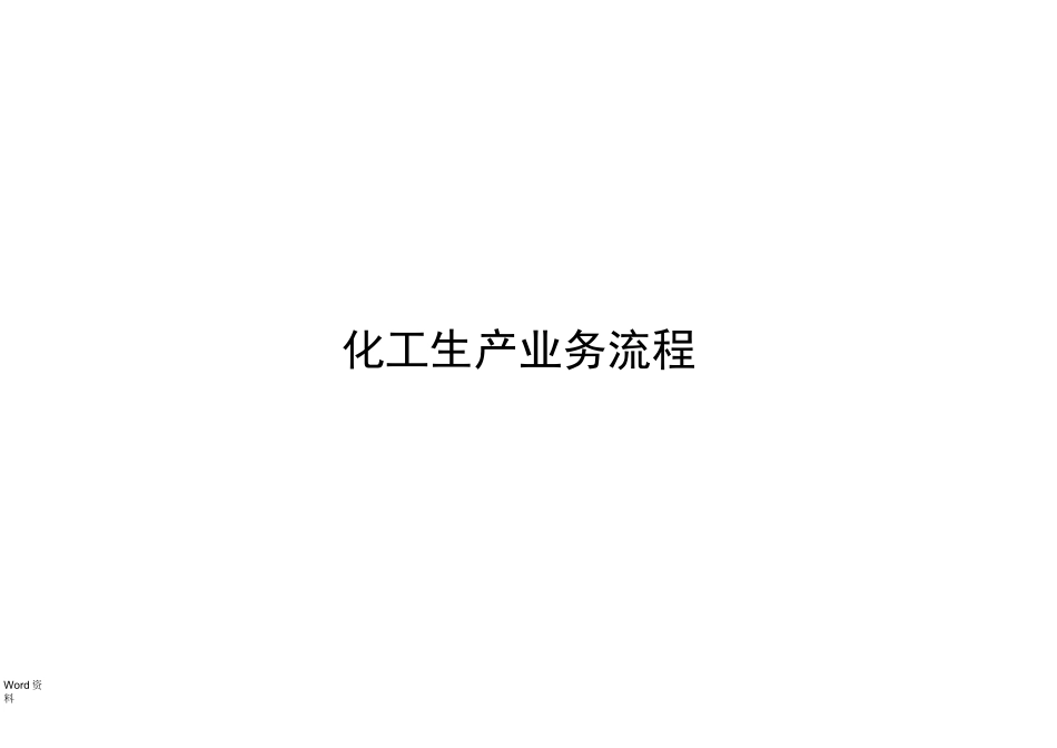 化工厂生产业务流程_第1页