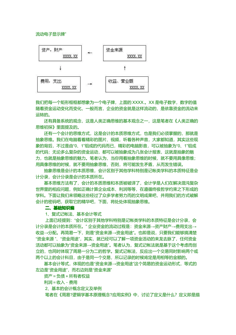 一天之内入门会计知识论述_第3页