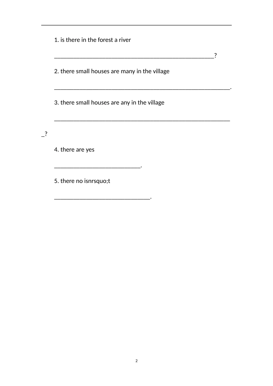 PEP小学五年级上册英语第六单元测验卷_第2页