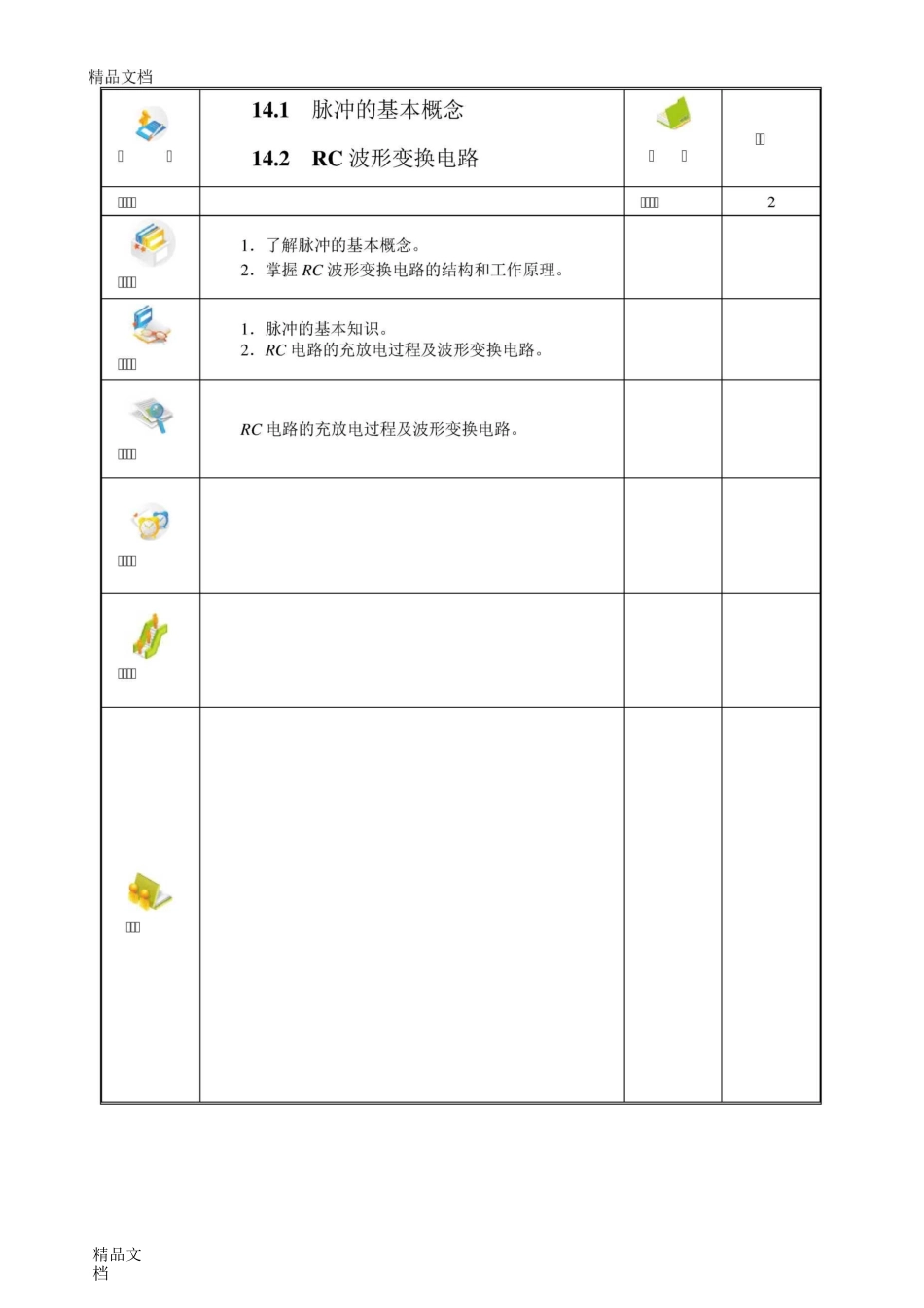 脉冲波形的产生和整形电路_第1页