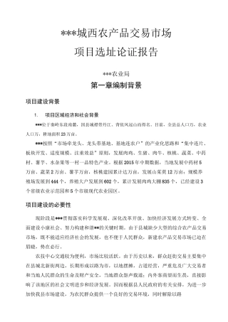 选址论证报告 (1)