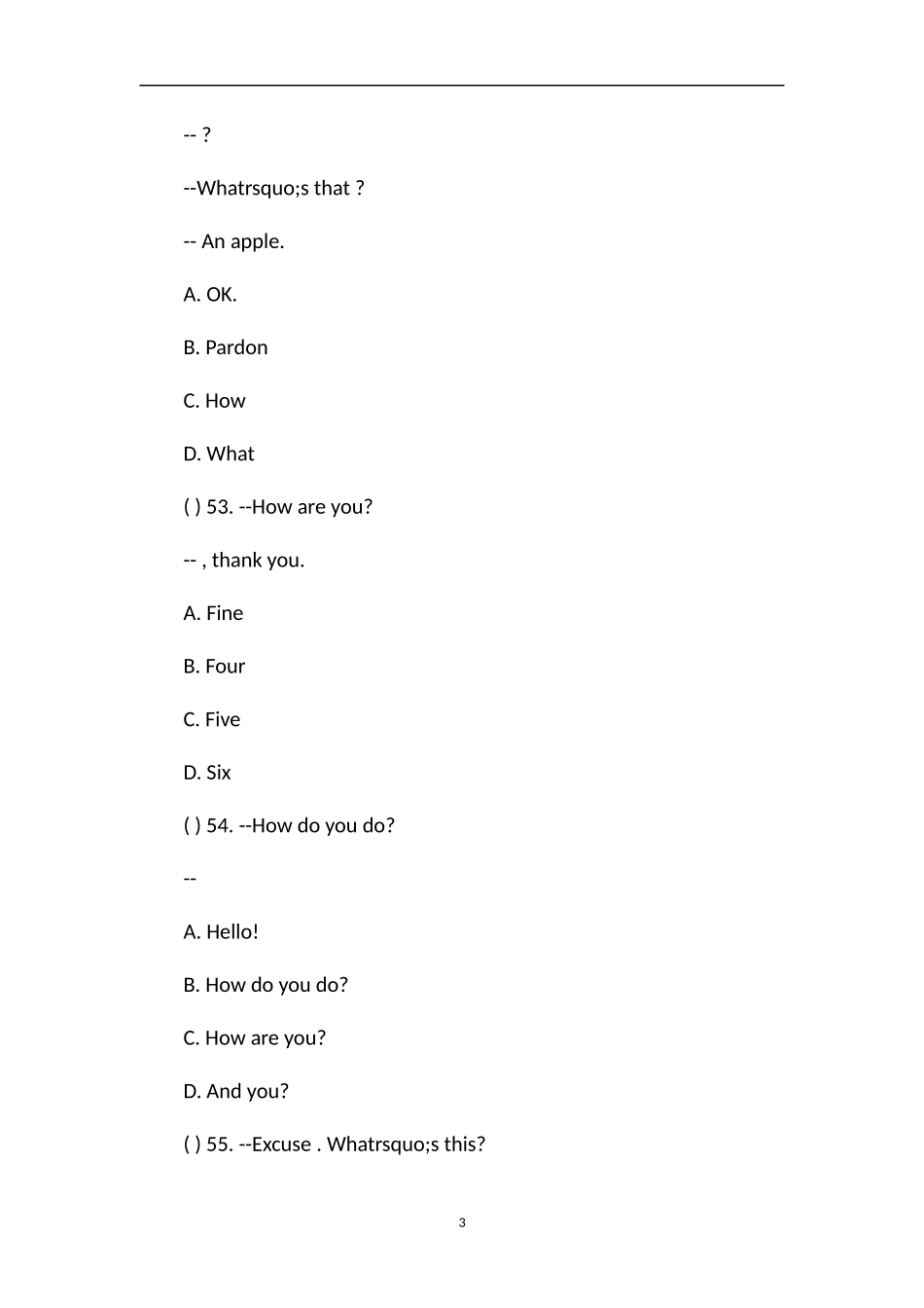 牛津三年级英语上册大总结_第3页