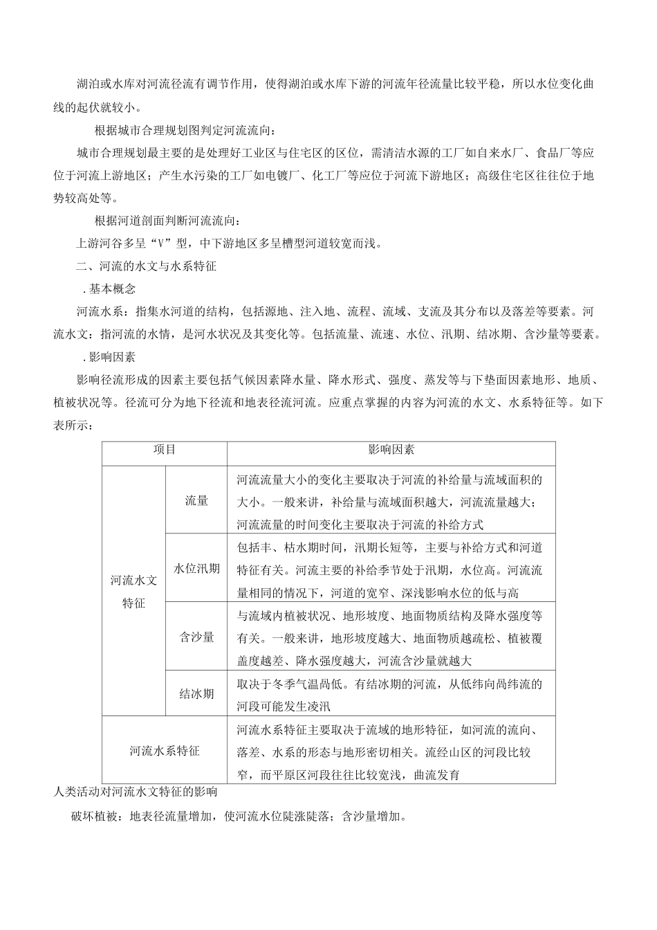 高中地理河流专题_第2页