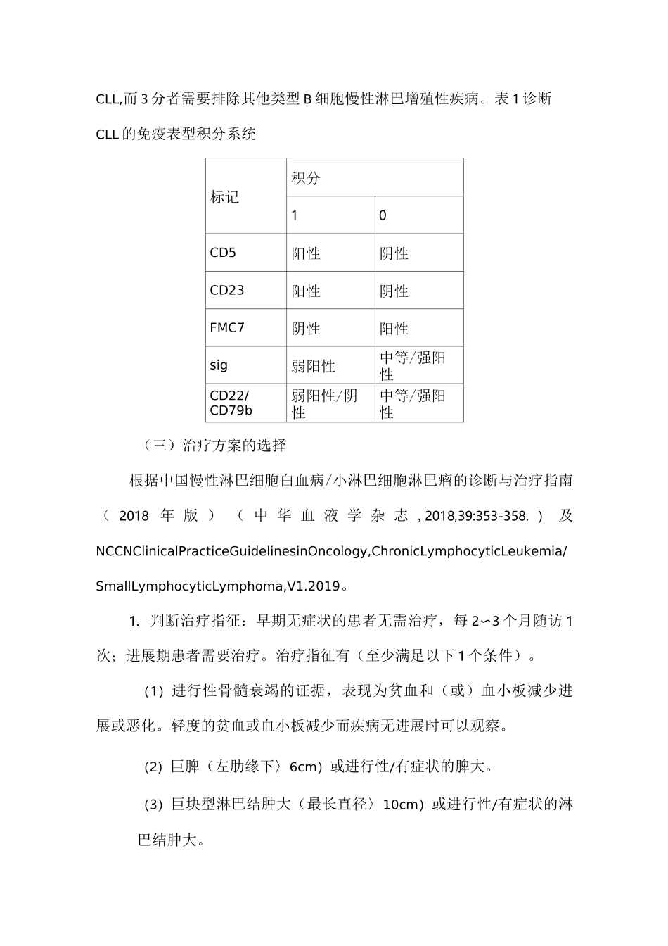 慢性淋巴细胞白血病(初诊)临床路径_第2页