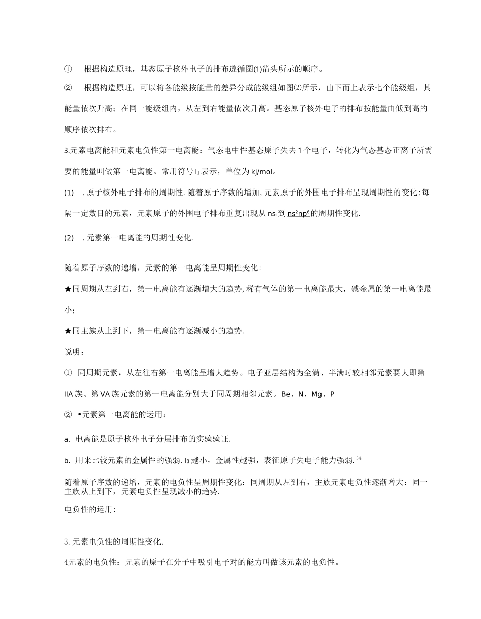 物质结构与性质知识点总结_第2页