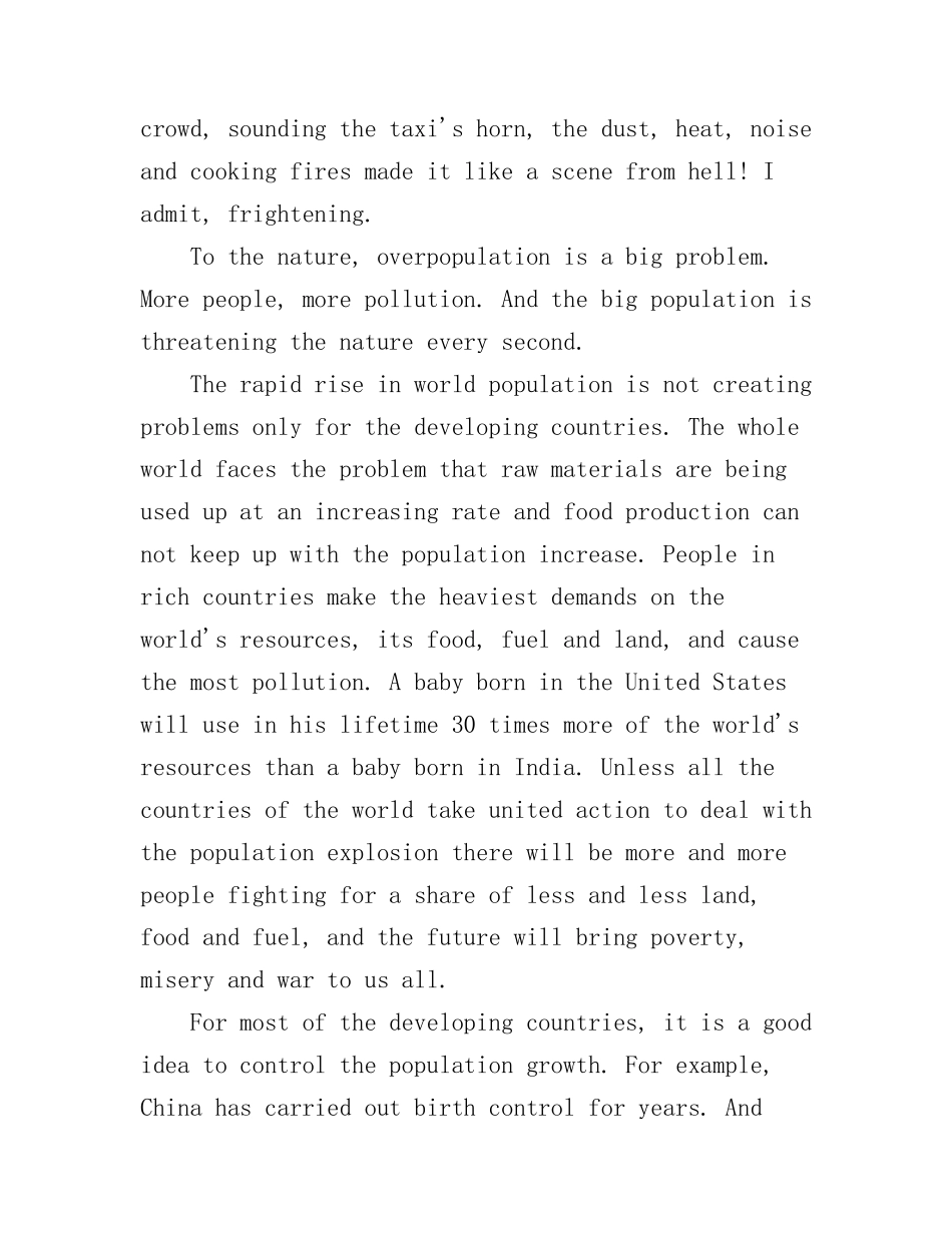 大学英语演讲稿：环保英语_第2页