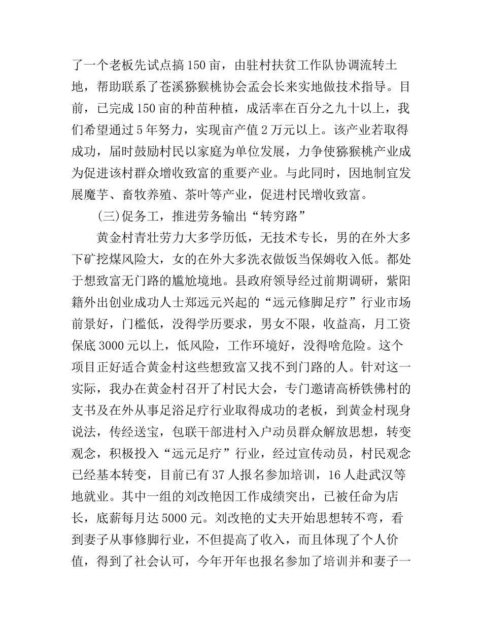 2017精准扶贫工作心得体会范文_第3页