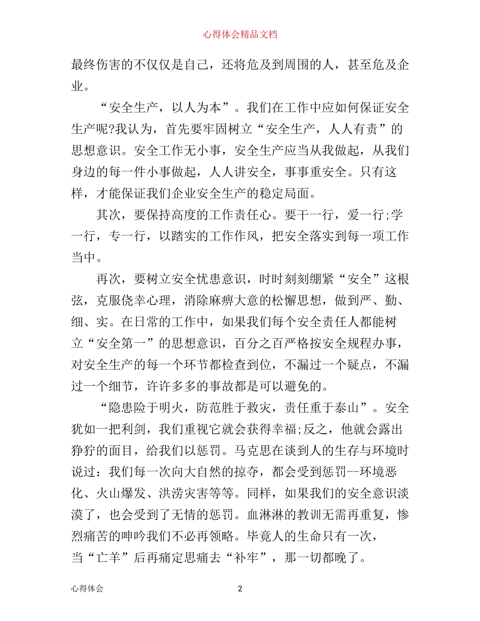 年看安全警示教育片心得体会_第2页