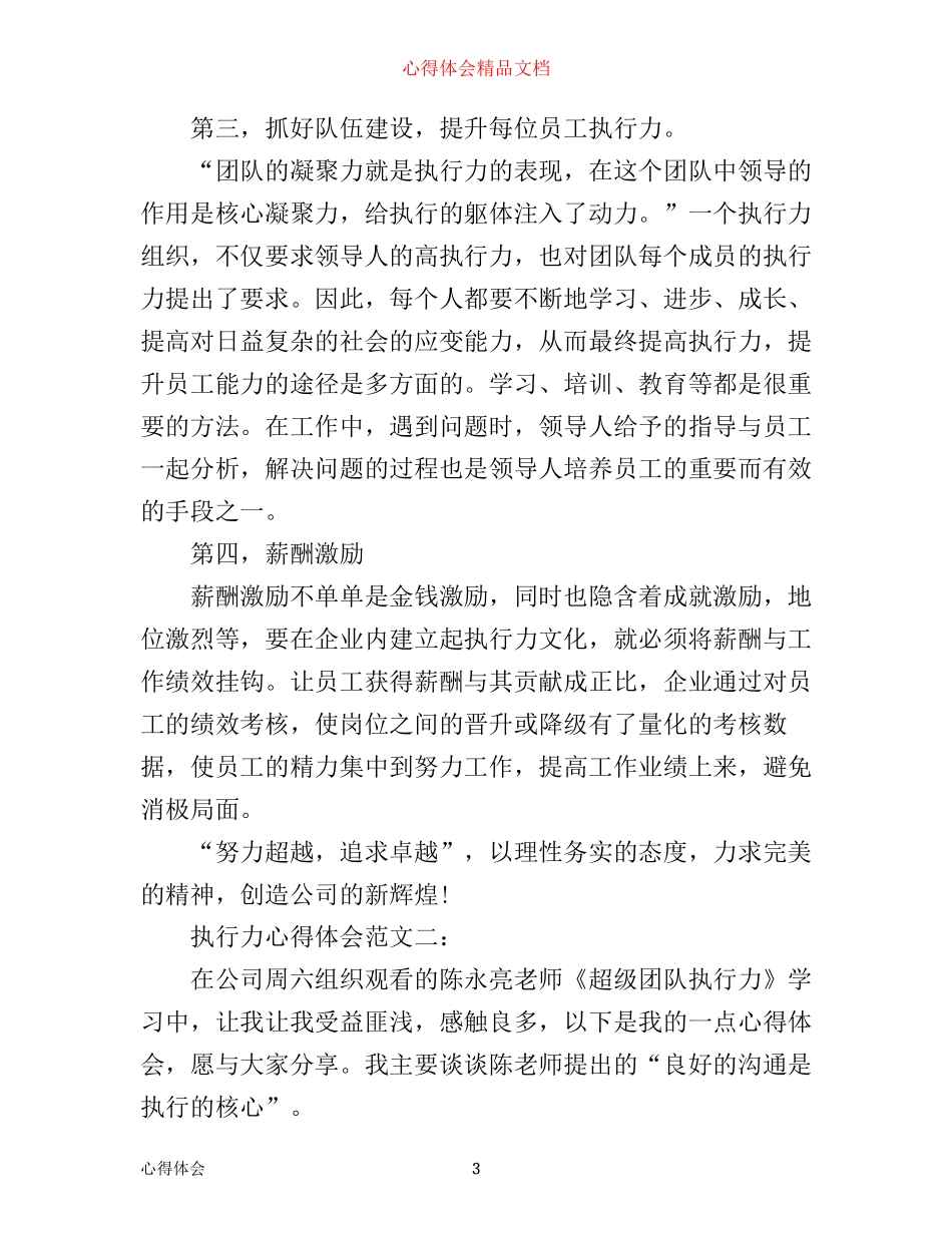 执行力心得体会范文_第3页