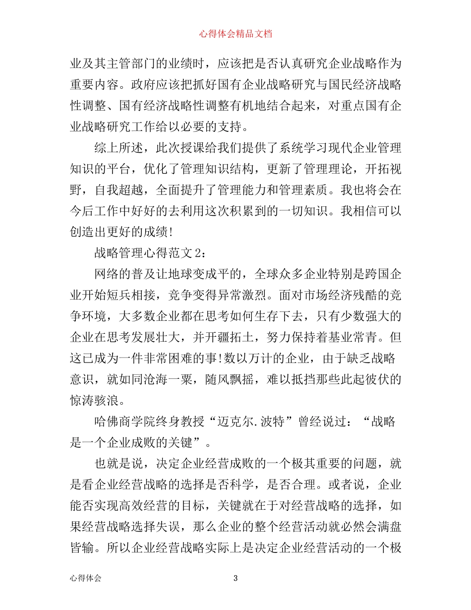 战略管理心得3篇_第3页