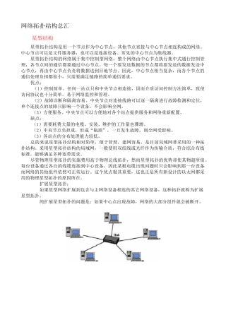 网络拓扑结构大全和图片(星型、总线型、环型、树型、分布式、网状拓扑结构)