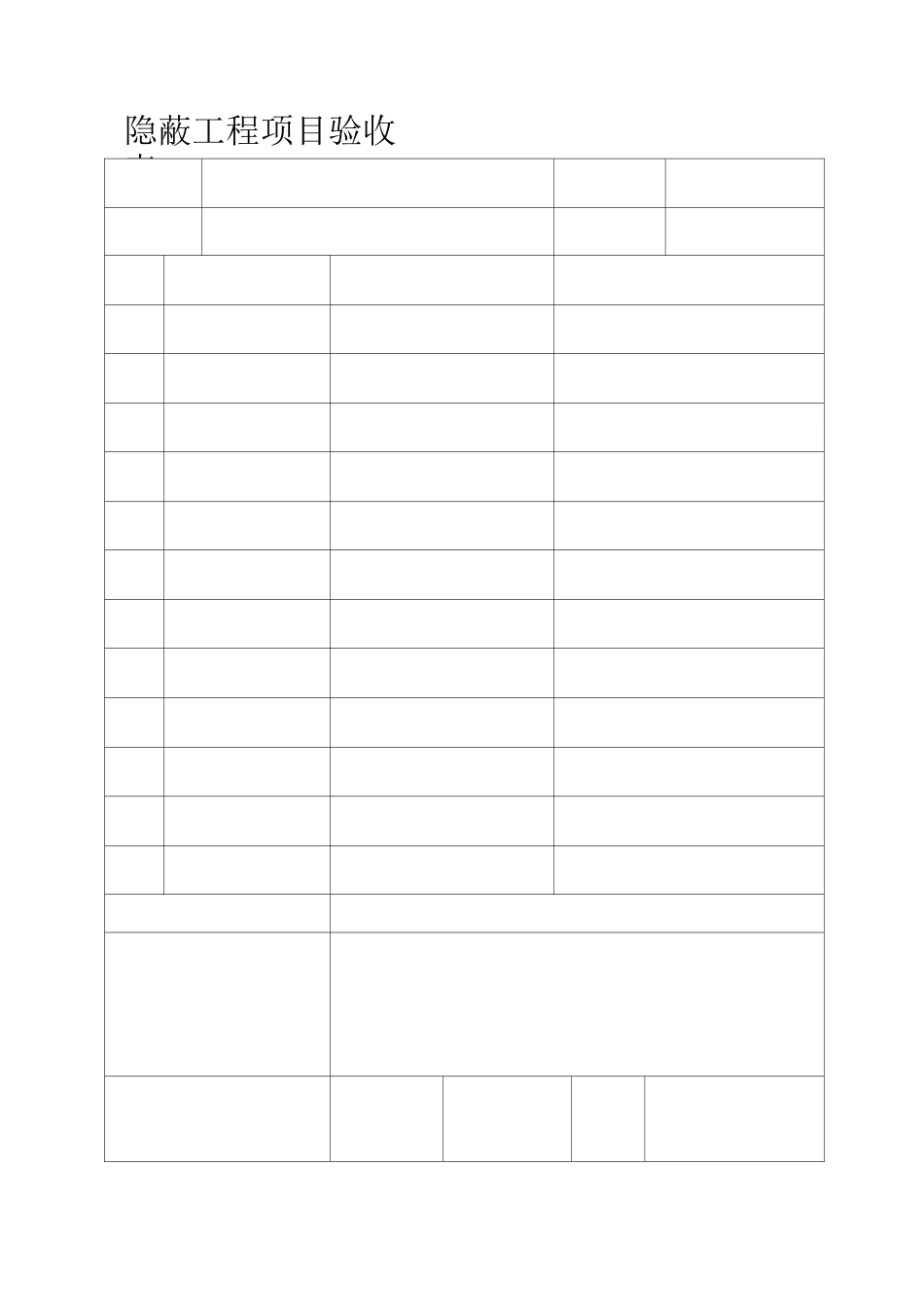 蓄水池蓄水试验记录表_第2页