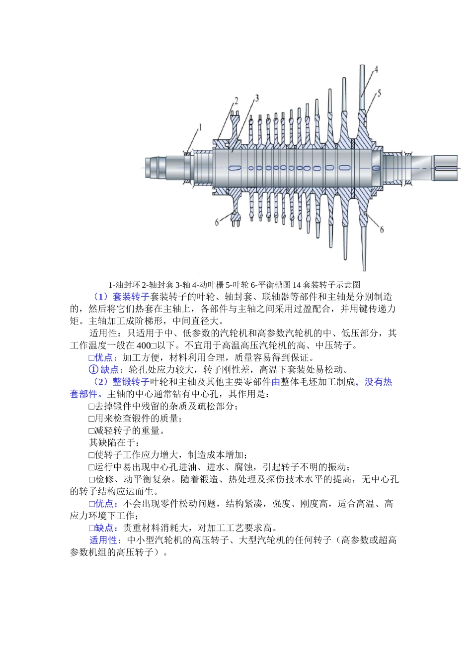 汽轮机转子及构成_第2页