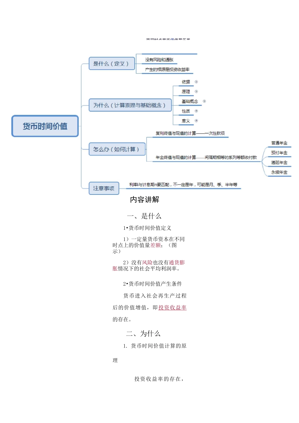货币时间价值试讲-教案_第2页