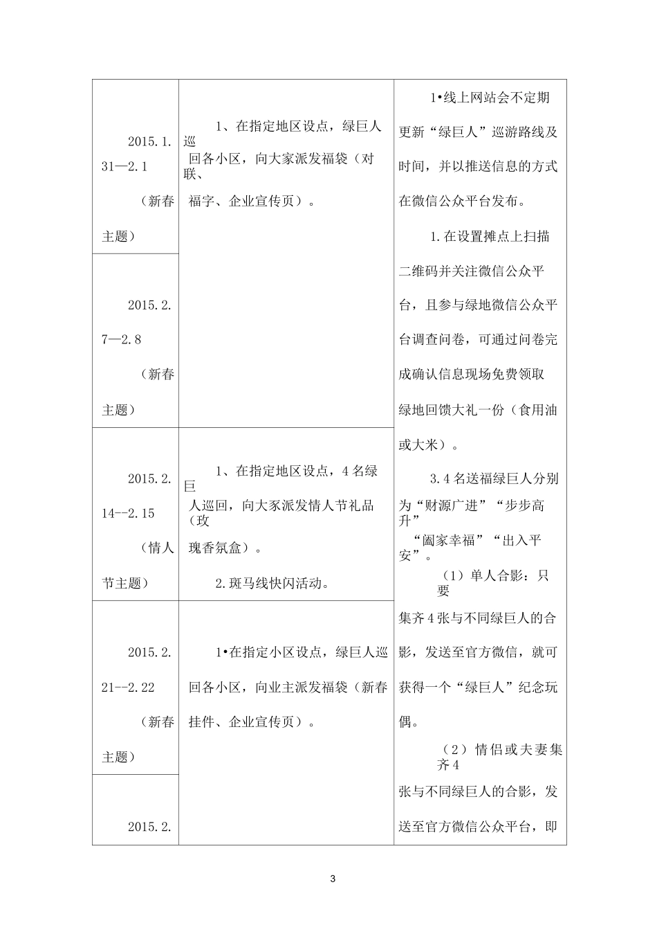 感恩回馈大型活动策划案_第3页