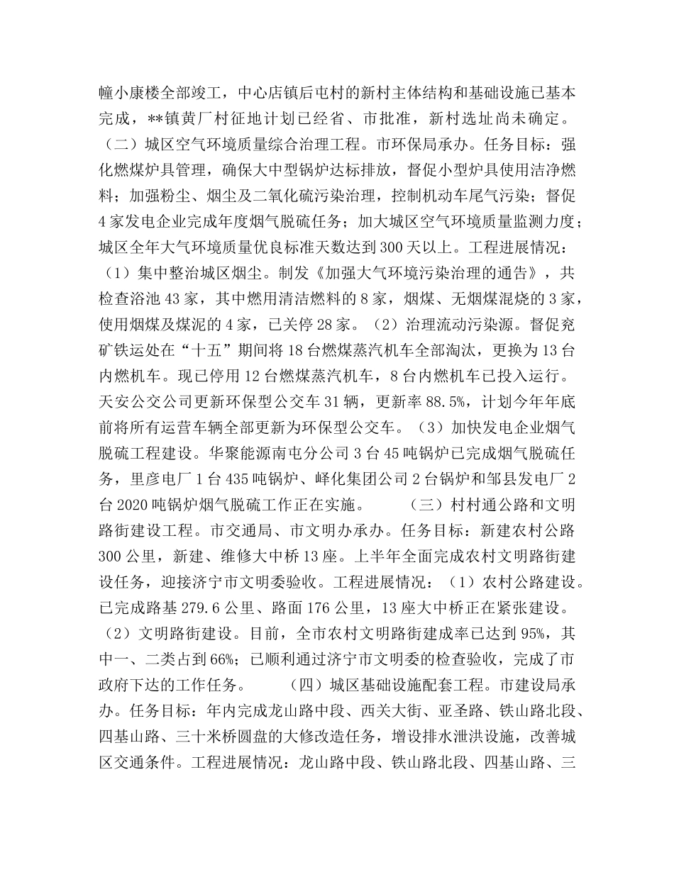 2024上半年市政府完成八件实事工作总结 _第2页