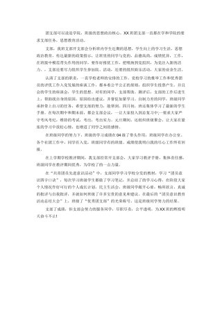 团委团支部年终工作总结3