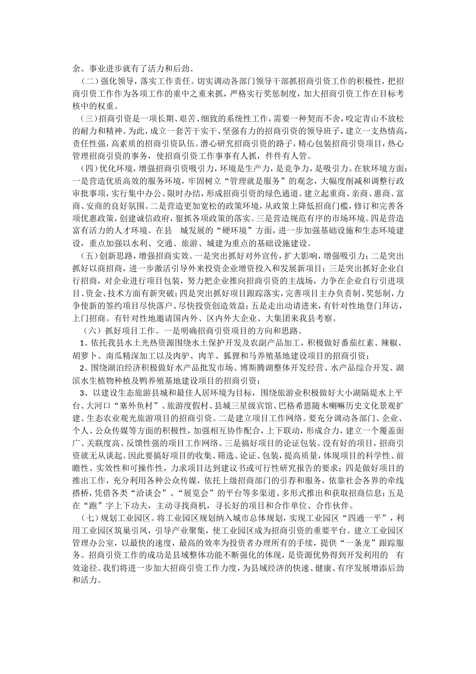 招商引资总结2_第2页