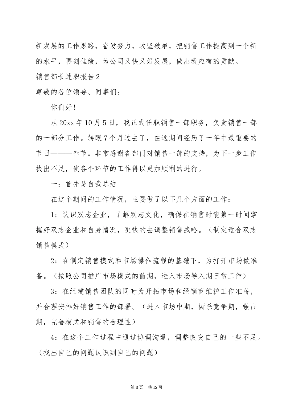 销售部长述职报告_第3页