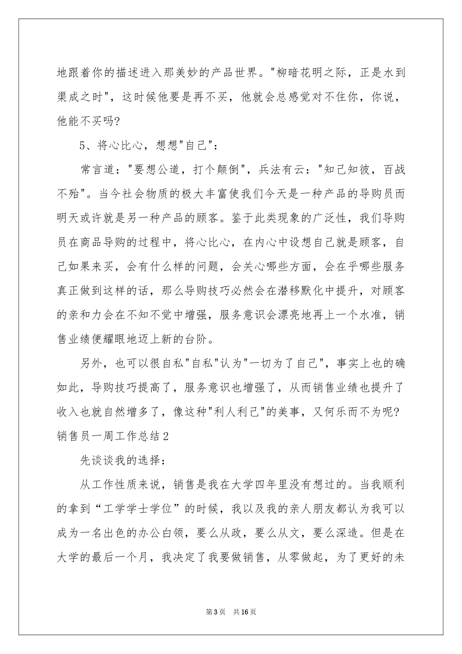 销售员一周工作参考总结_第3页