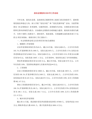 县社会保险局2024年工作总结 