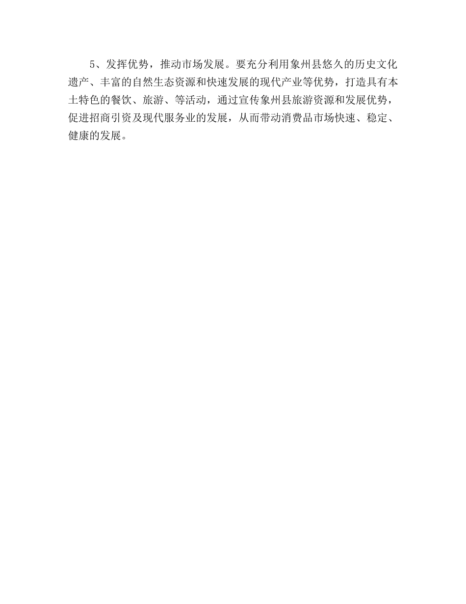 县城消费品市场运行总结 _第3页