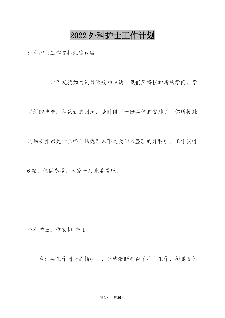 2024外科护士工作计划_19_第1页