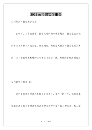 2024公司部实习报告_10