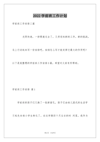 2024学前班工作计划_21