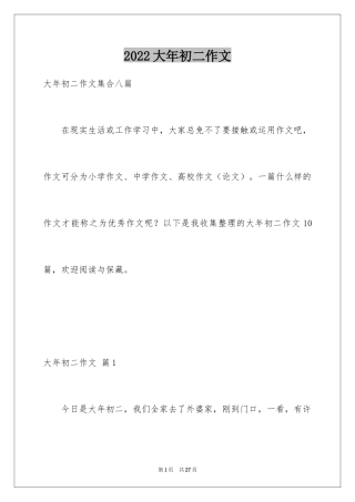 2024大年初二作文_13