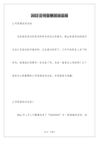 2024公司促销活动总结_7