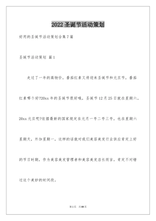 2024圣诞节活动策划_924