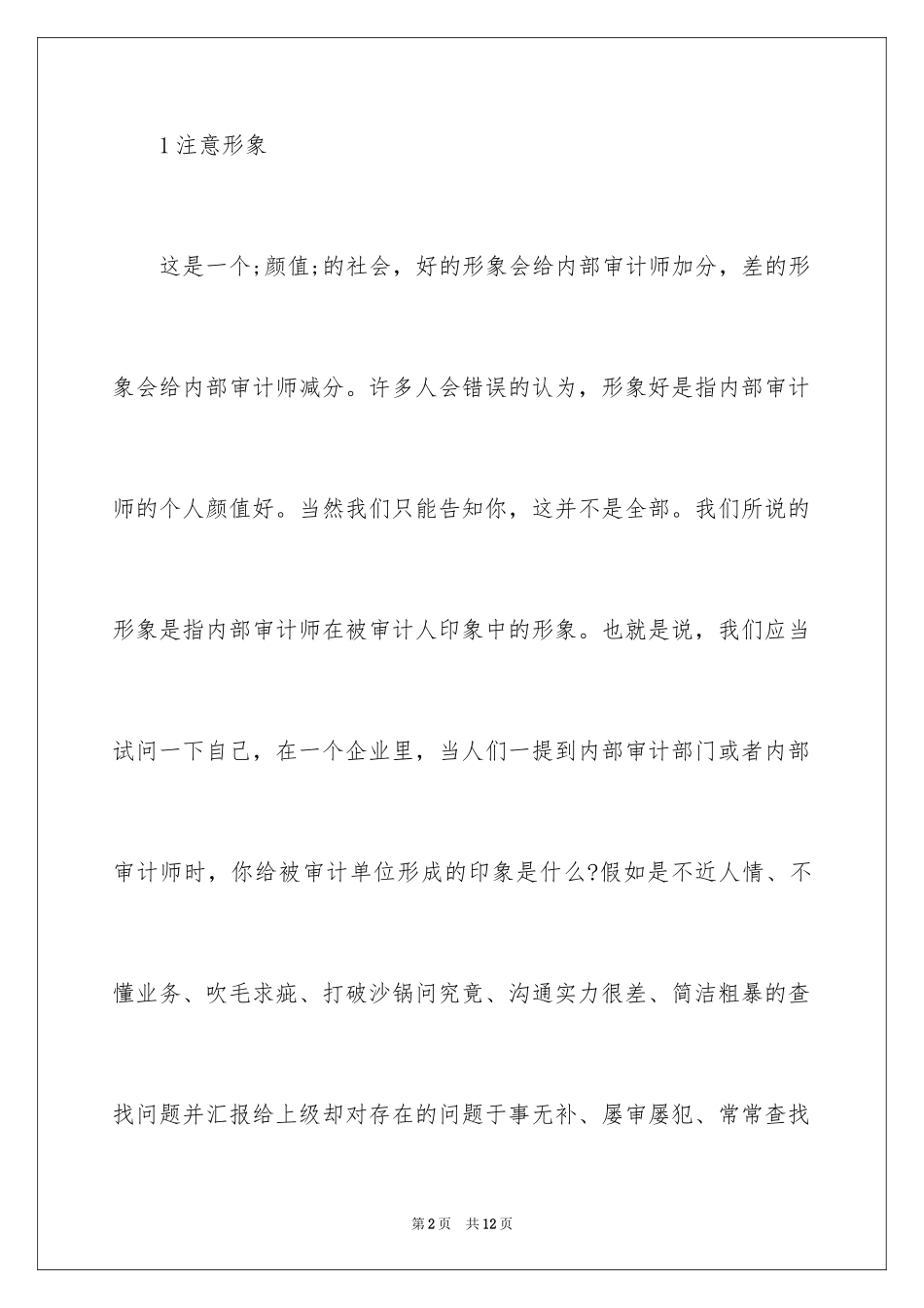 2024内部审计师的价值_第2页