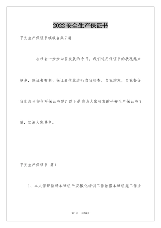 2024安全生产保证书_12