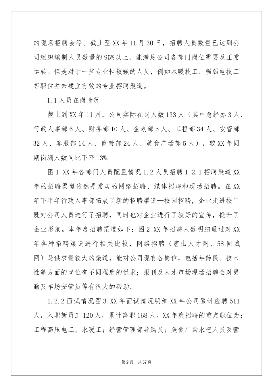 人事工作参考总结(15篇)_第2页