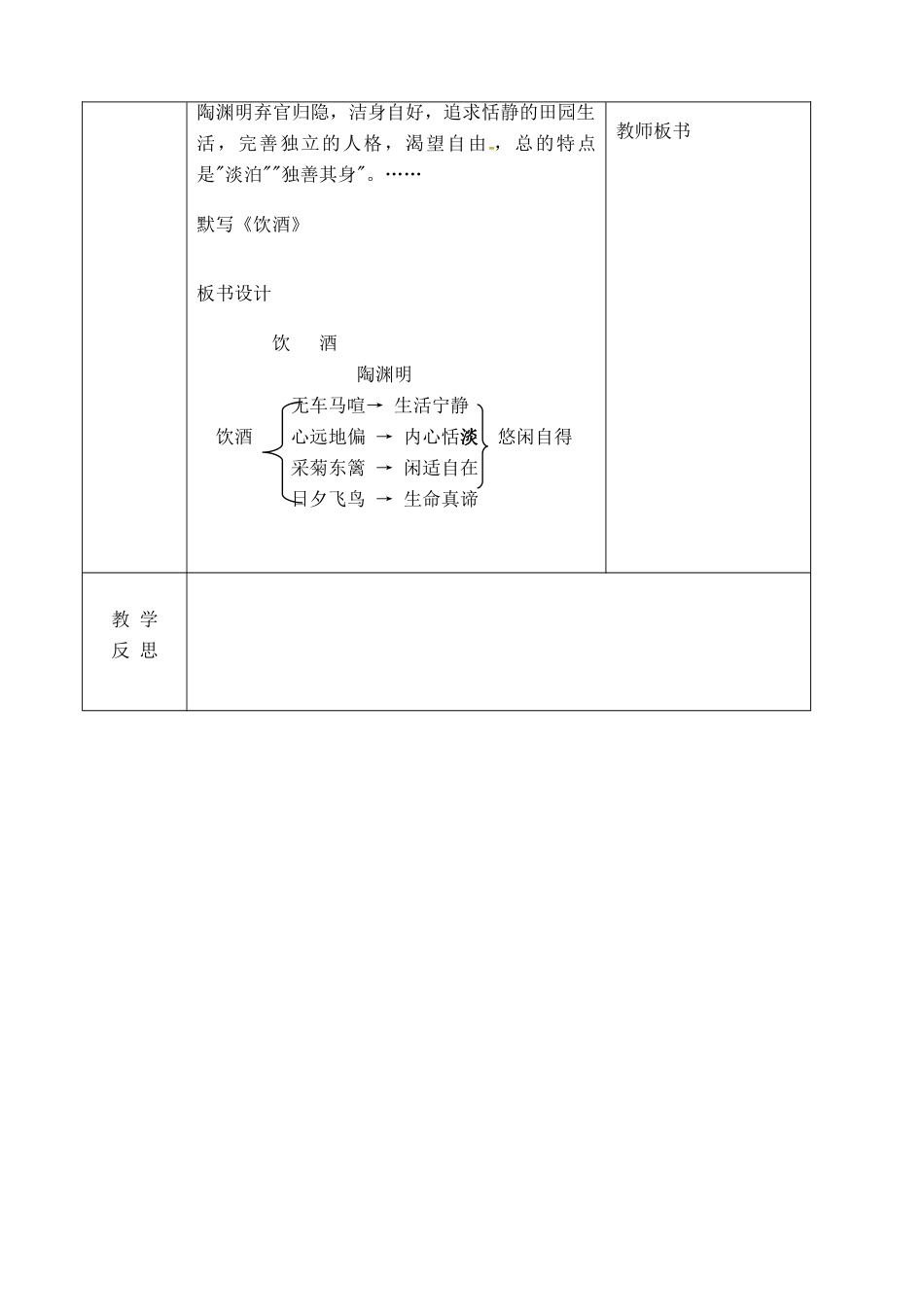 吉林省长春市八年级语文下册 1 诗歌二首教案（2） 长春版-长春版初中八年级下册语文教案_第3页